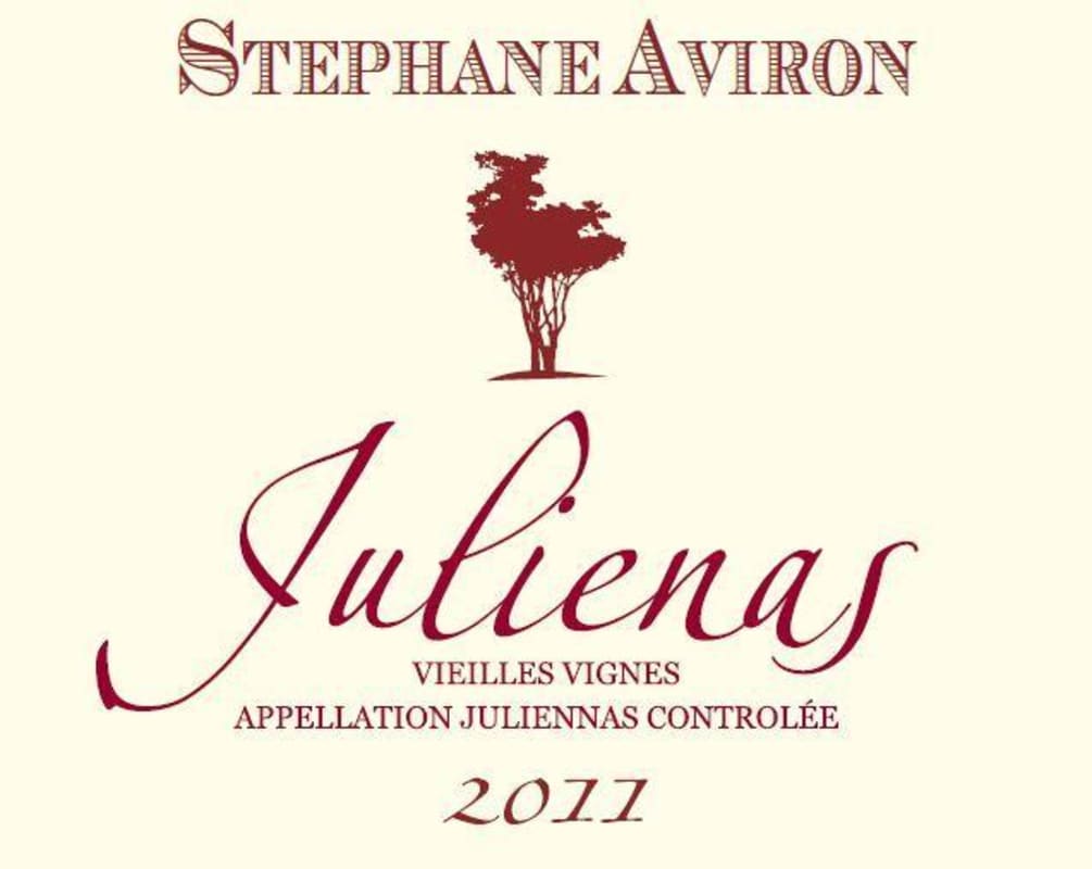 Stephane Aviron Julienas Vieilles Vignes 2011 Front Label