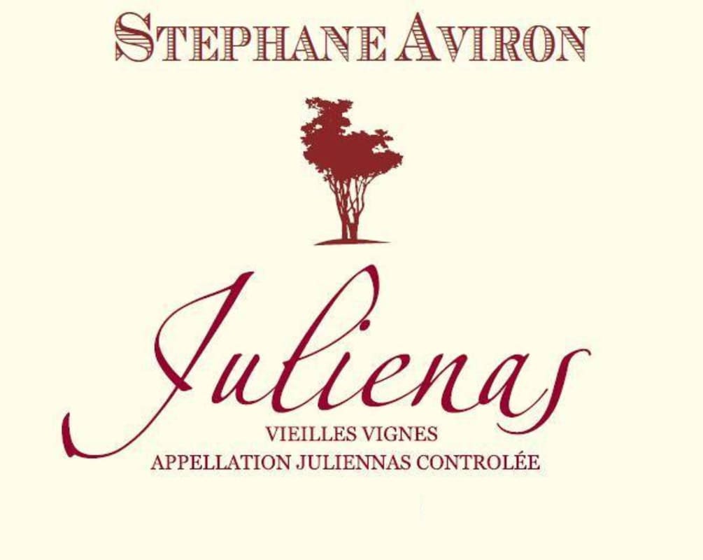 Stephane Aviron Julienas Vieilles Vignes 2013 Front Label