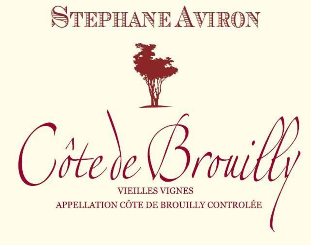Stephane Aviron Cote de Brouilly 2012 Front Label