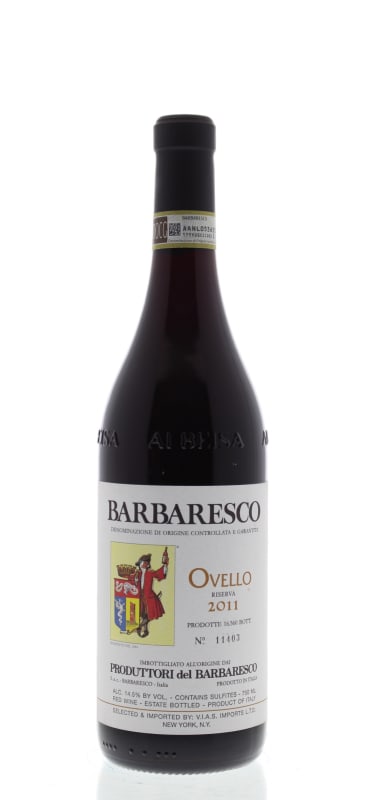 Produttori del Barbaresco Barbaresco Ovello Riserva 2011 Front Bottle Shot