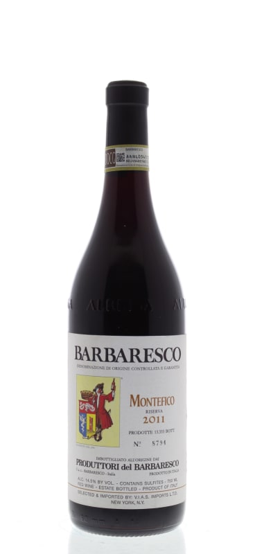 Produttori del Barbaresco Barbaresco Montefico 2011 Front Bottle Shot