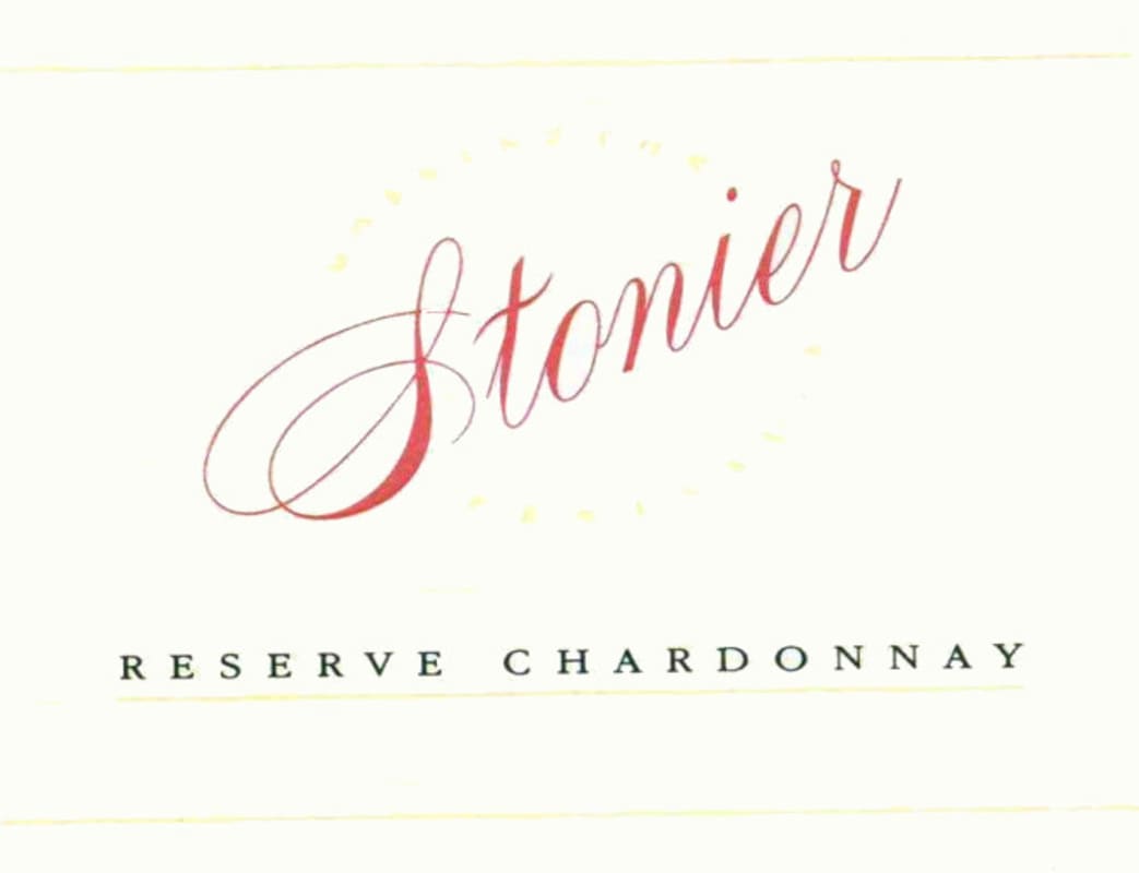 Stonier Reserve Chardonnay 2013 Front Label