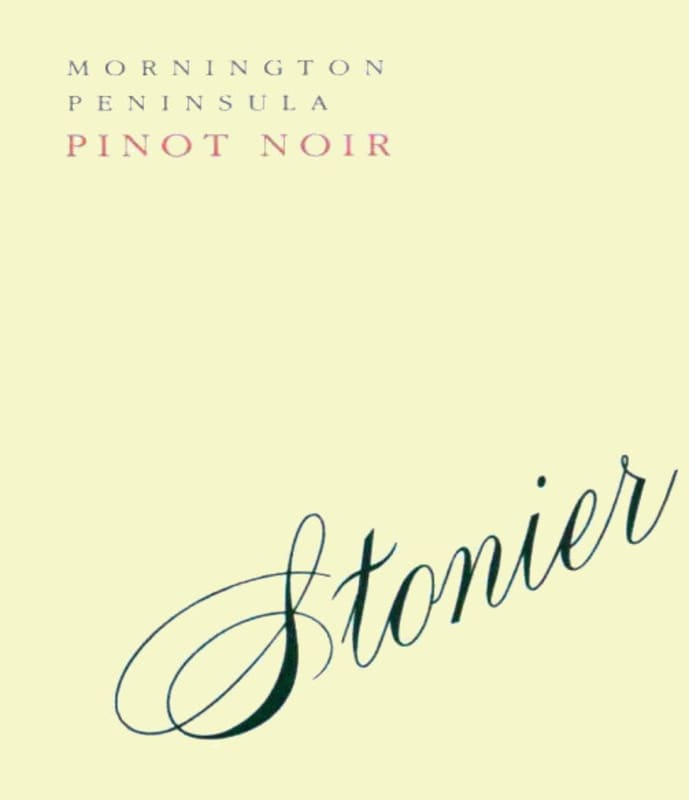 Stonier Pinot Noir 2012 Front Label