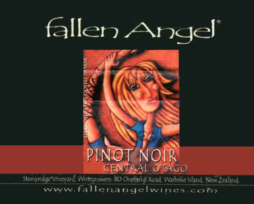 Stonyridge Fallen Angel Pinot Noir 2007 Front Label