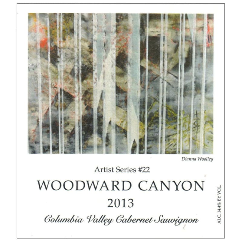 Woodward Canyon Artist Series Cabernet Sauvignon 2013 Front Label