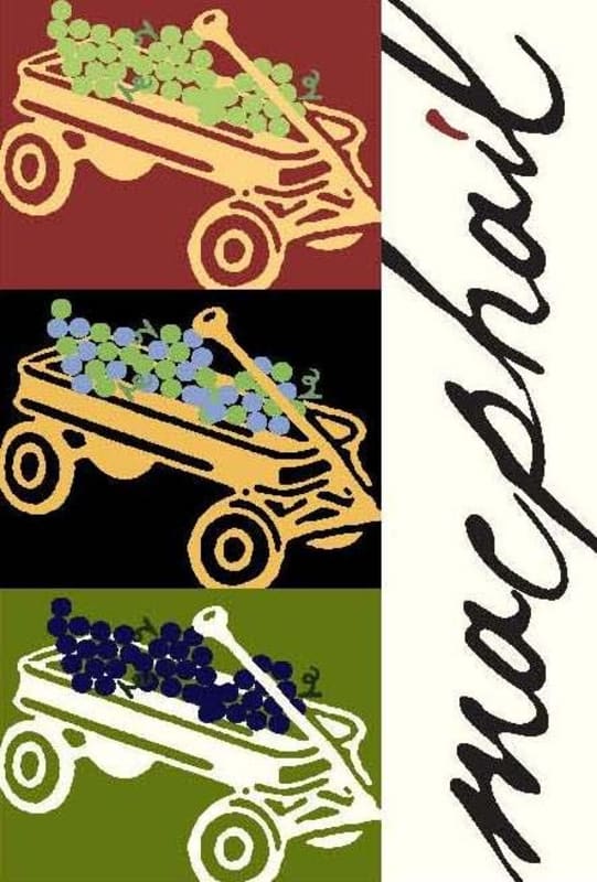 MacPhail Wightman House Vineyard Pinot Noir 2012 Front Label