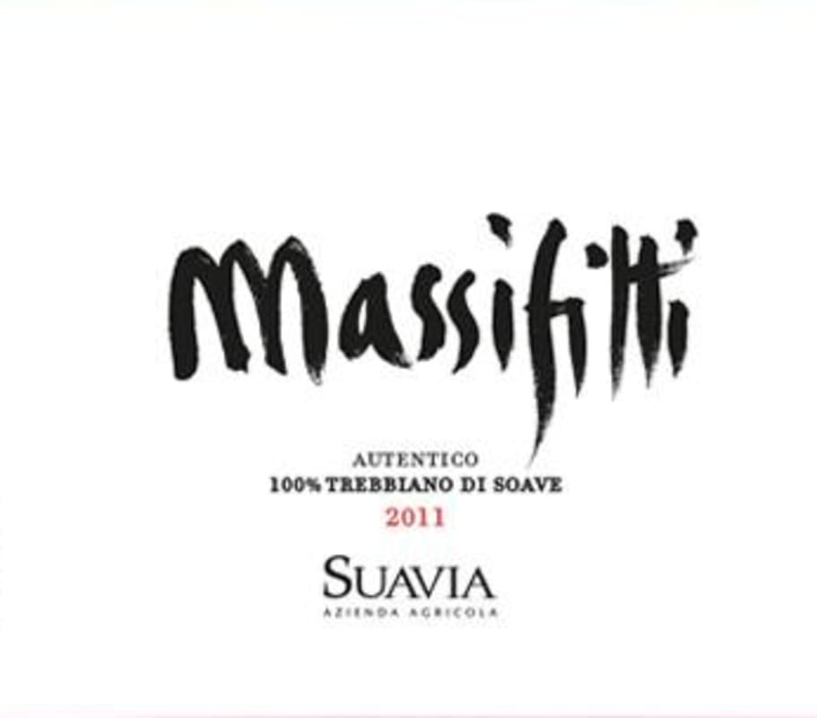 Suavia Massifitti 2011 Front Label