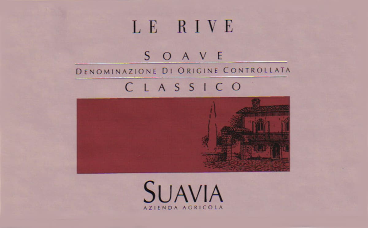 Suavia Le Rive Soave Classico 2010 Front Label