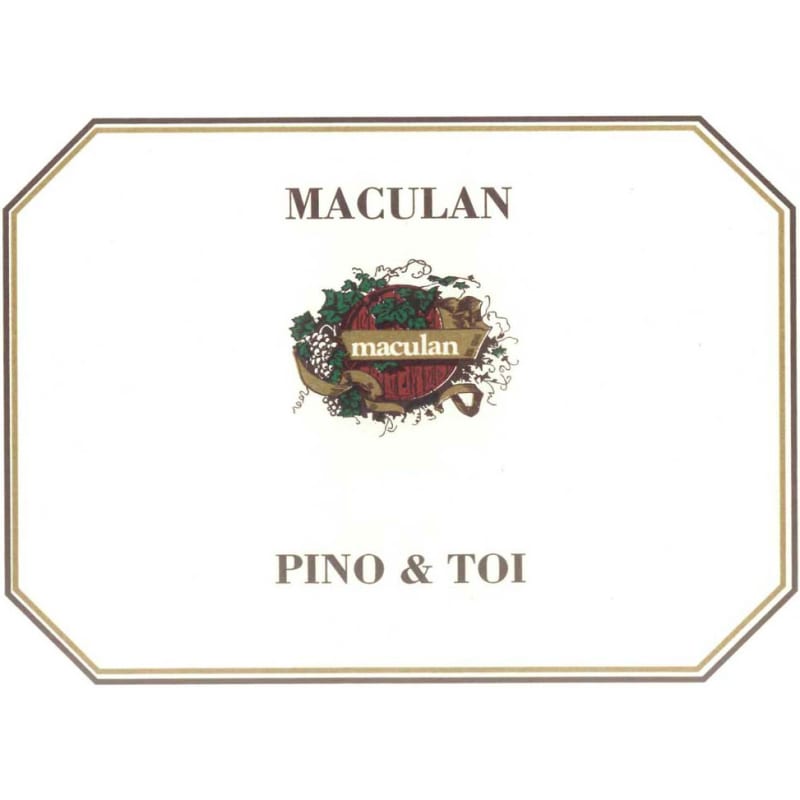 Maculan Pino and Toi 2013 Front Label