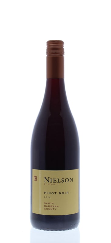 Nielson Santa Barbara Pinot Noir 2014 Front Bottle Shot