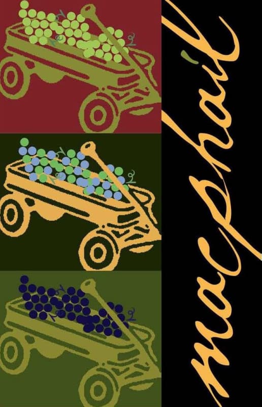 MacPhail Pratt Vineyard Vine Hill Road Chardonnay 2014 Front Label