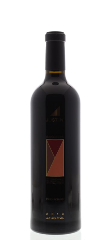 Justin Isosceles 2013 Front Bottle Shot