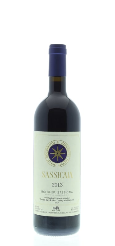 Tenuta San Guido Sassicaia 2013 Front Bottle Shot