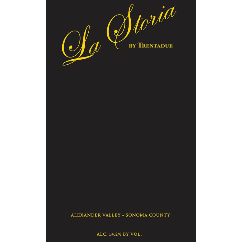 Trentadue La Storia Chardonnay 2014 Front Label