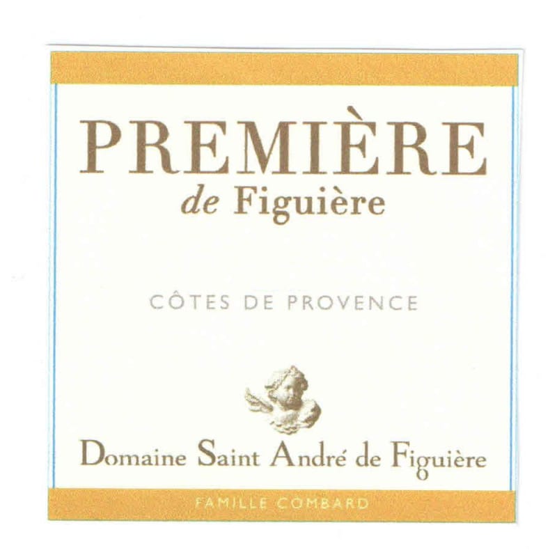 Domaine Saint Andre de Figuiere Cotes de Provence Premier Rose 2015 Front Label