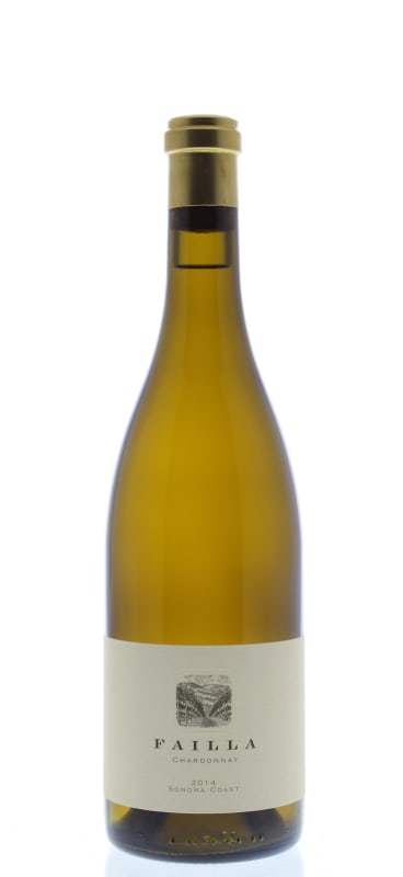 Failla Sonoma Coast Chardonnay 2014 Front Bottle Shot