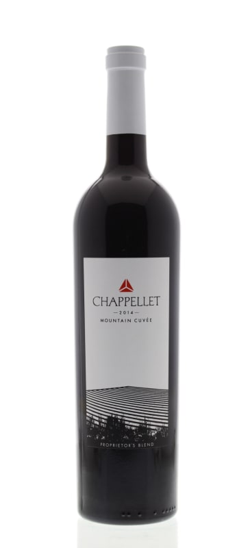 Chappellet Mountain Cuvee Proprietor's Blend 2014 Front Bottle Shot