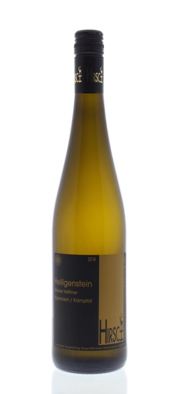 Weingut Hirsch Heiligenstein Gruner Veltliner 2014 Front Bottle Shot
