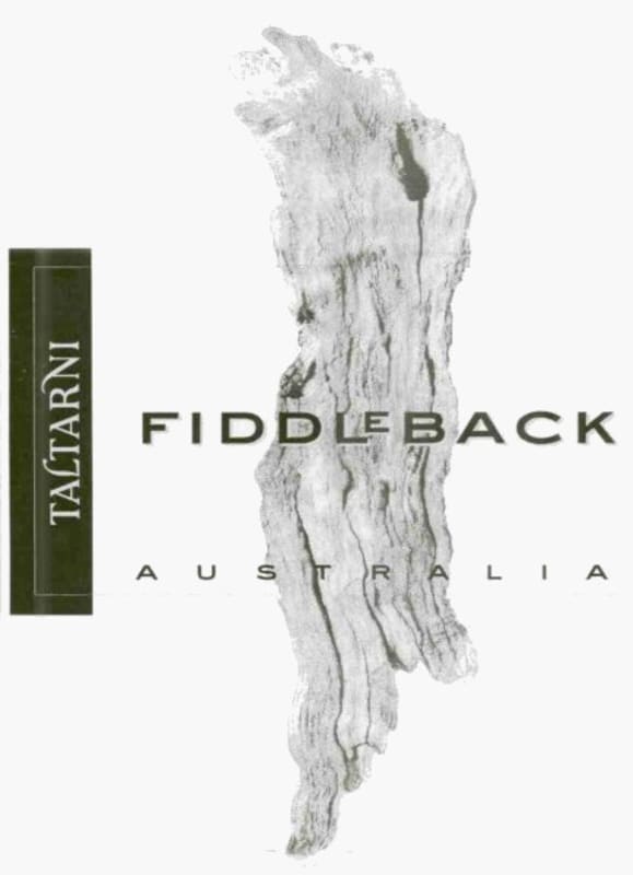 Taltarni Fiddleback Shiraz 2003 Front Label