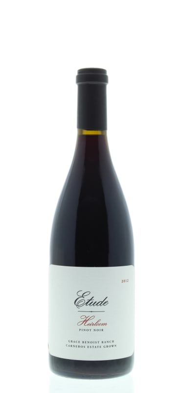 Etude Heirloom Pinot Noir 2012 Front Bottle Shot