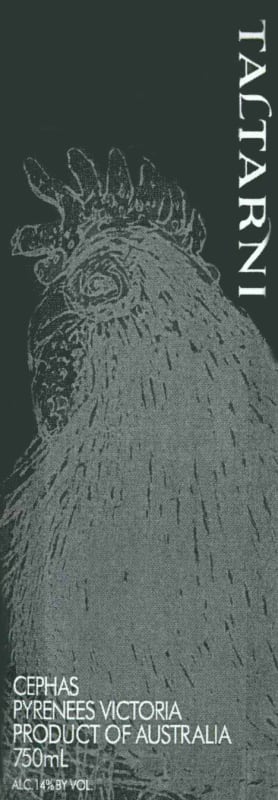 Taltarni Cephas Shiraz Cabernet Sauvignon 2002 Front Label
