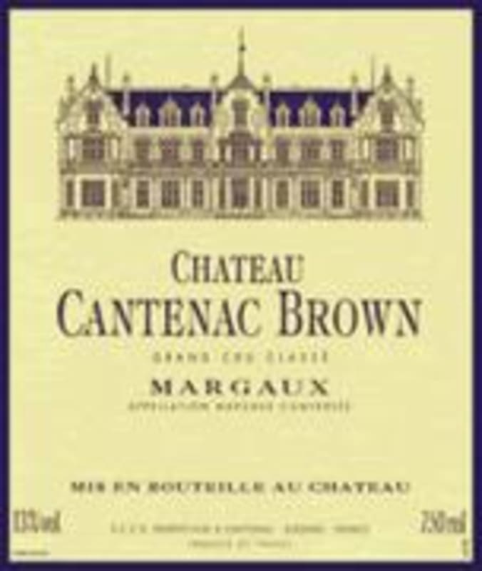 Chateau Cantenac Brown 1994 Front Label