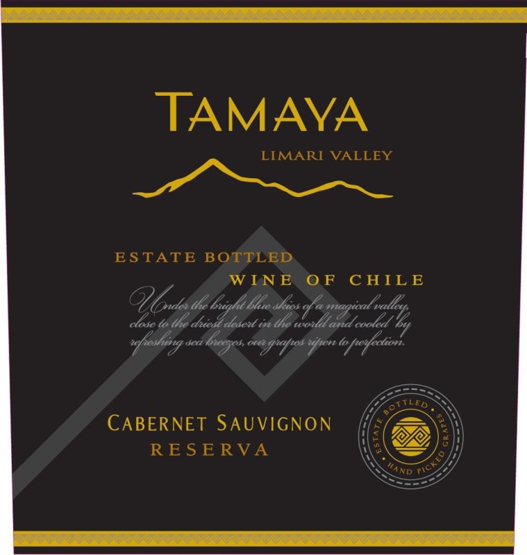 Tamaya Reserva Cabernet Sauvignon 2011 Front Label