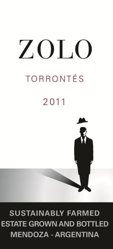 Tapiz Zolo Torrontes 2011 Front Label