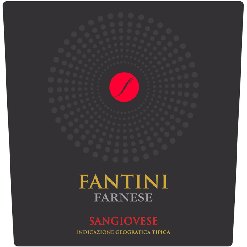 Fantini Sangiovese 2014 Front Label