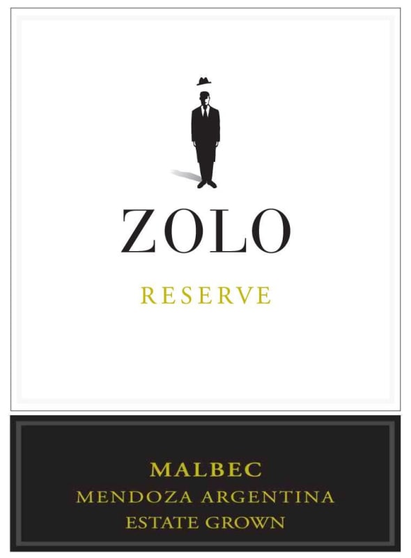 Tapiz Zolo Reserva Malbec 2013 Front Label