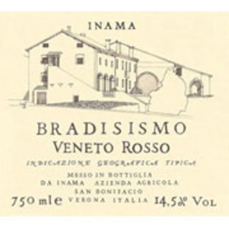 Inama Bradisismo 2012 Front Label