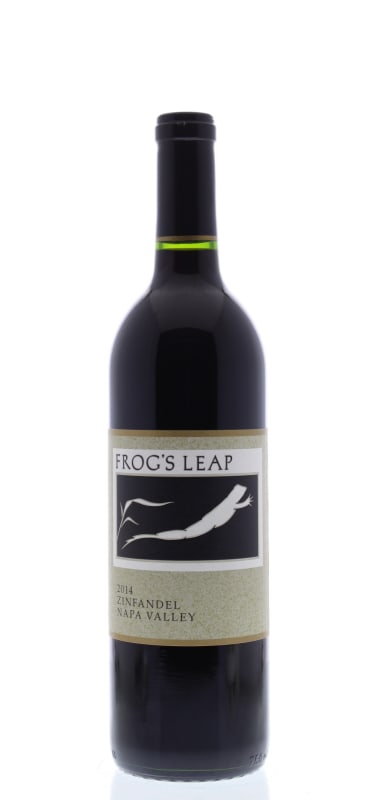 Frog's Leap Zinfandel 2014 Front Bottle Shot