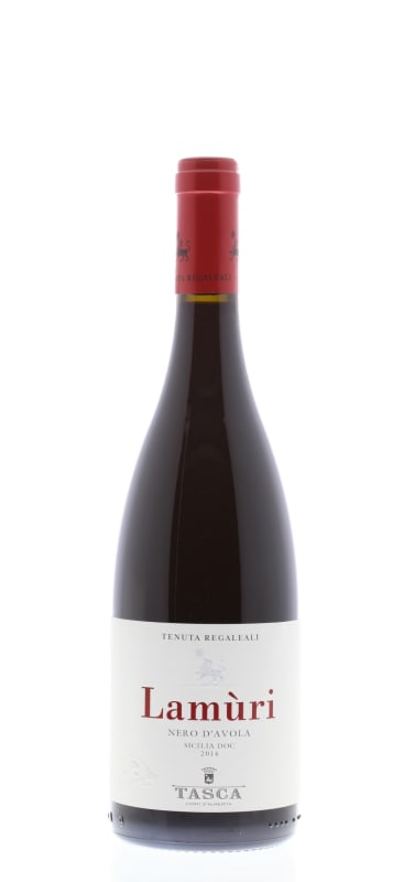 Regaleali Lamuri Nero d'Avola 2014 Front Bottle Shot