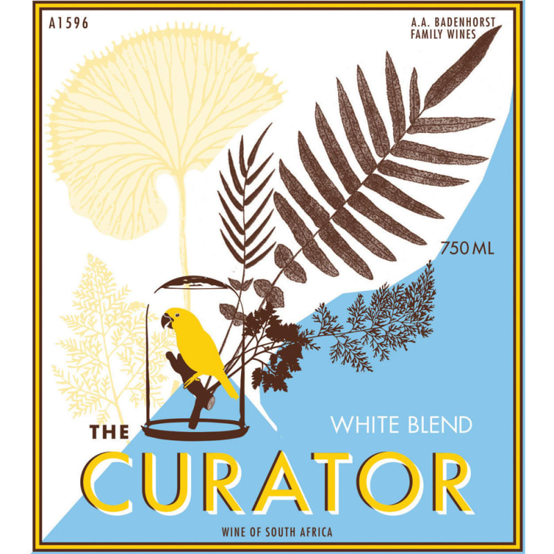Badenhorst Curator White Blend 2015 Front Label