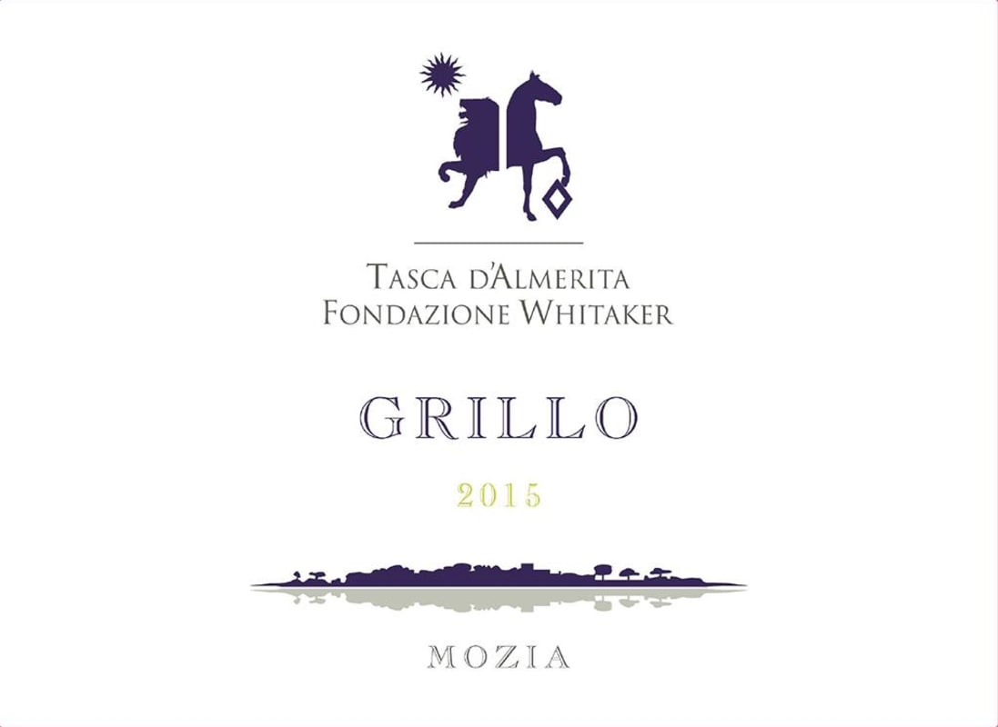 Whitaker Mozia Grillo 2015 Front Label