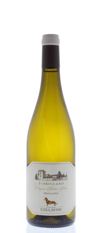 Collavini T Friulano 2014 Front Bottle Shot