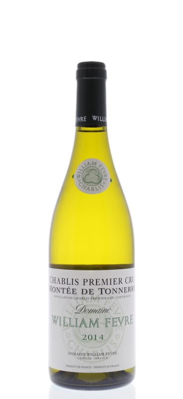 William Fevre Chablis Montee de Tonnerre Premier Cru 2014 Front Bottle Shot