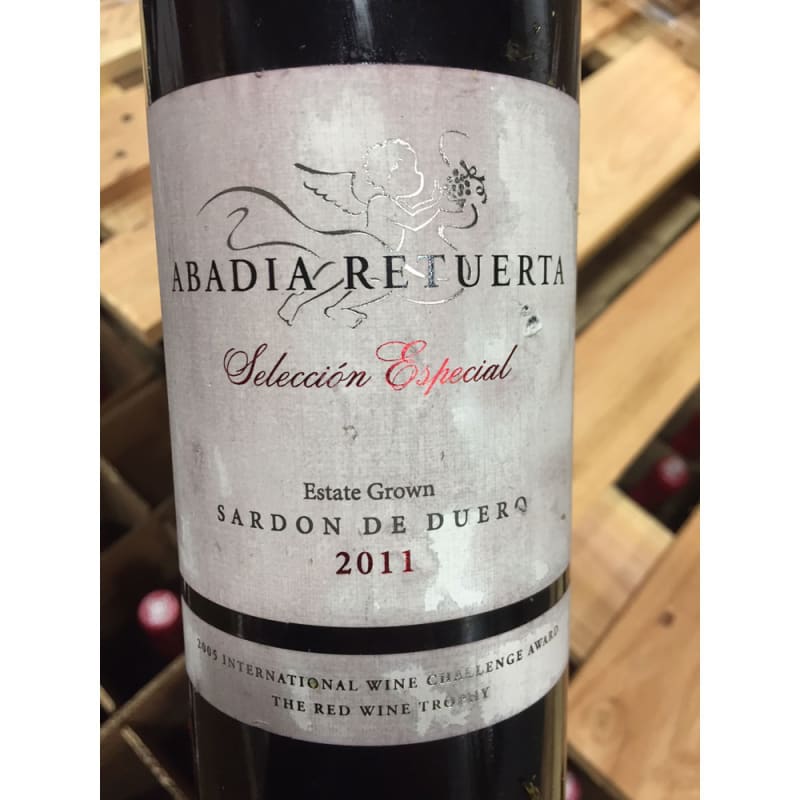 Abadia Retuerta Seleccion Especial (Stained Label) 2011 Front Label