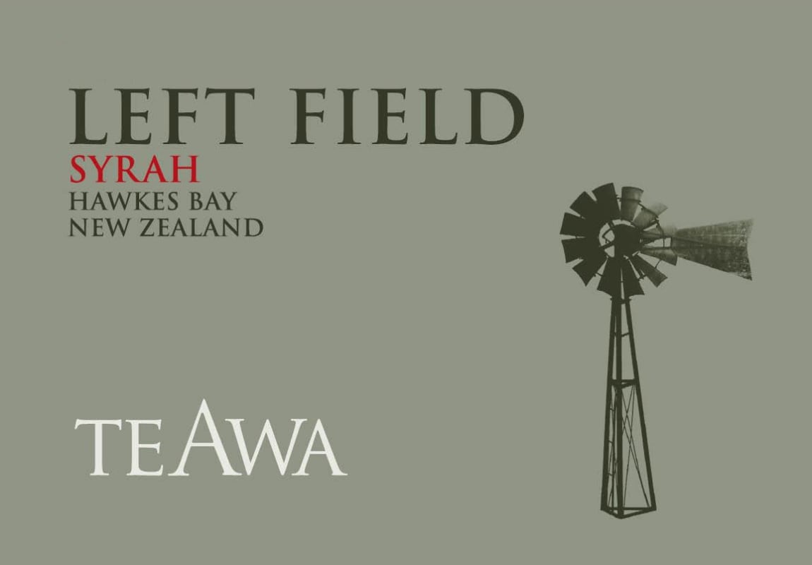 Te Awa Left Field Syrah 2012 Front Label