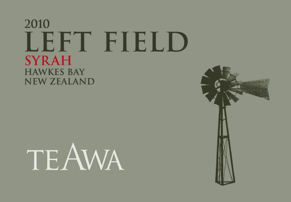 Te Awa Left Field Syrah 2010 Front Label