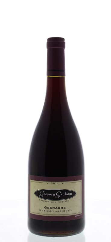 Gregory Graham Crimson Hill Vineyard Grenache 2011 Front Bottle Shot