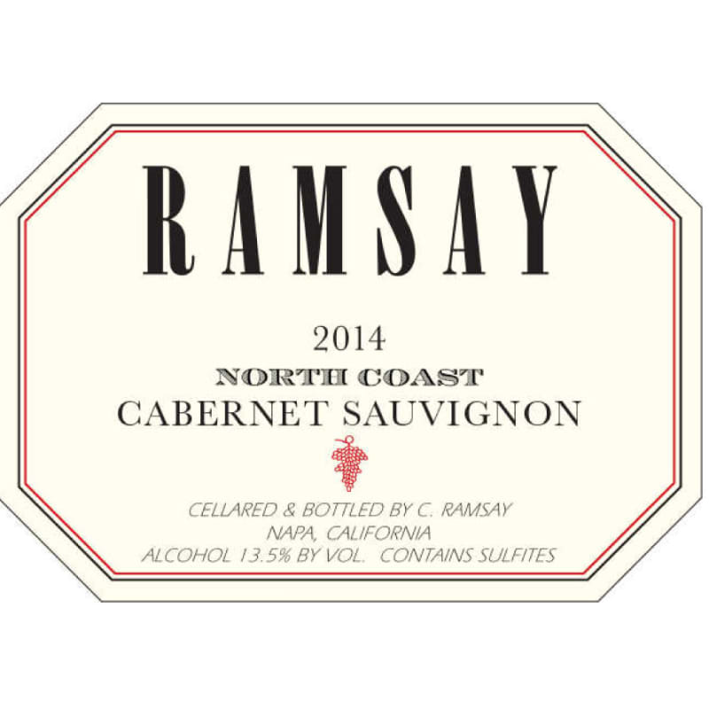 Ramsay Cabernet Sauvignon 2014 Front Label