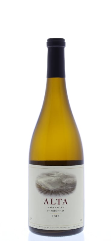Alta Chardonnay 2012 Front Bottle Shot