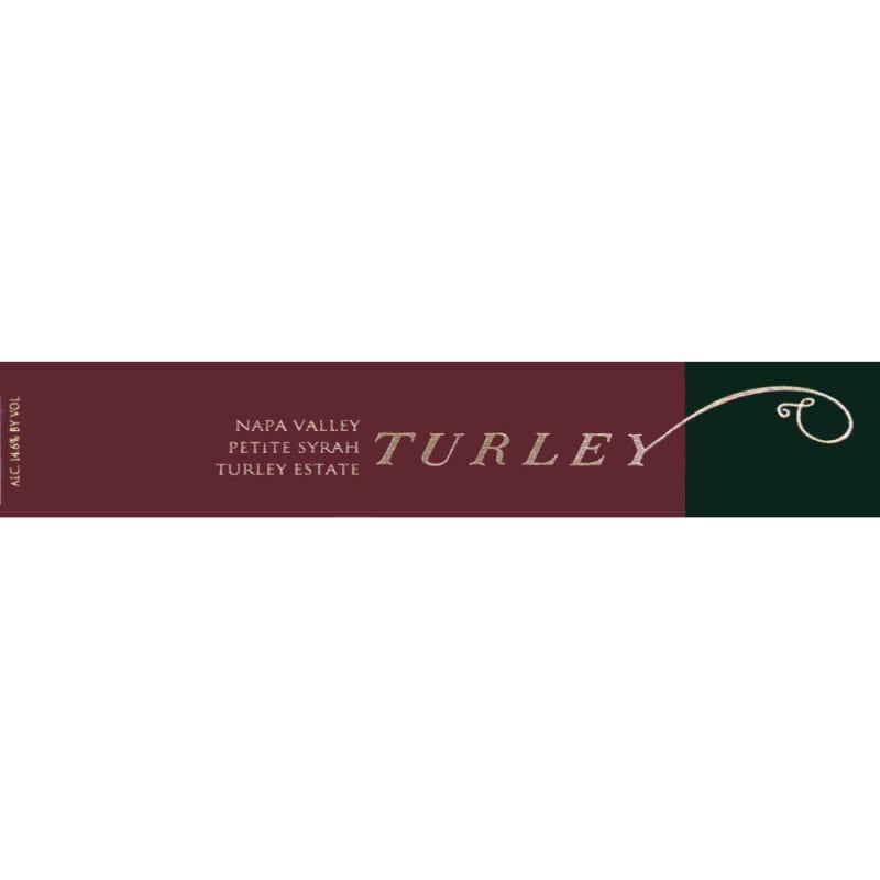 Turley Estate Petite Syrah 2014 Front Label
