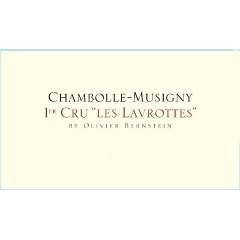 Olivier Bernstein Chambolle-Musigny Les Lavrottes Premier Cru 2009 Front Label