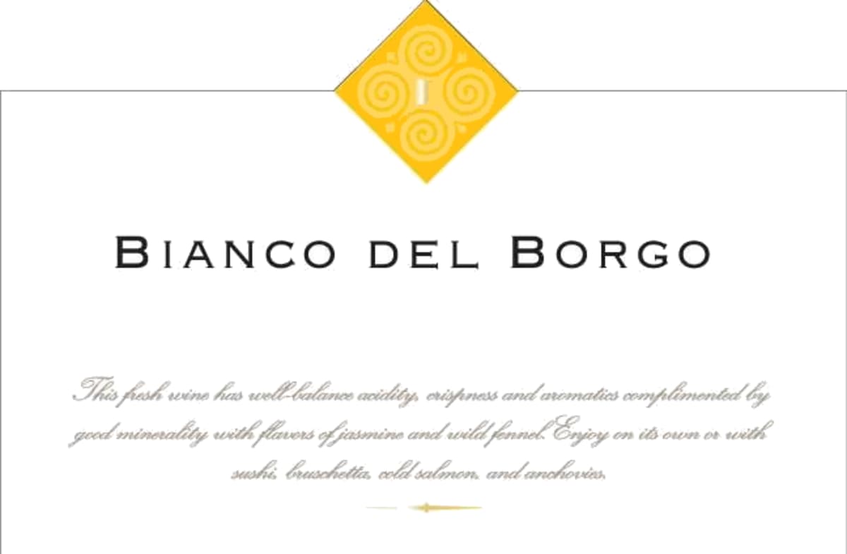 Tenimenti Luigi d'Alessandro Manzano Bianco del Borgo 2012 Front Label
