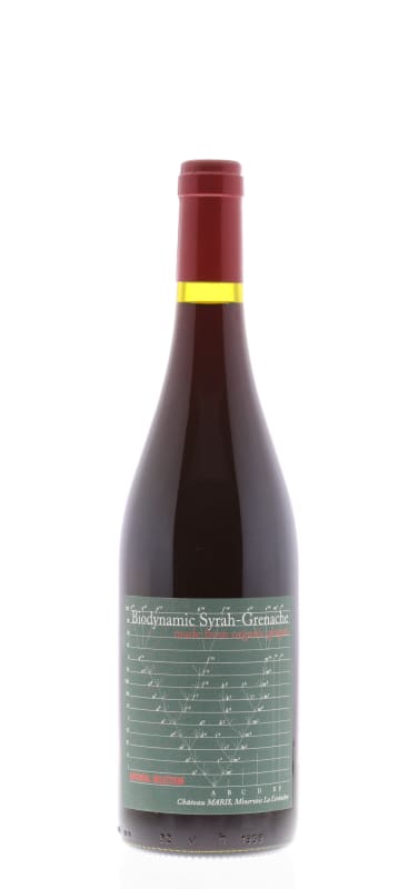 Chateau Maris Natural Selection Syrah-Grenache 2013 Front Bottle Shot
