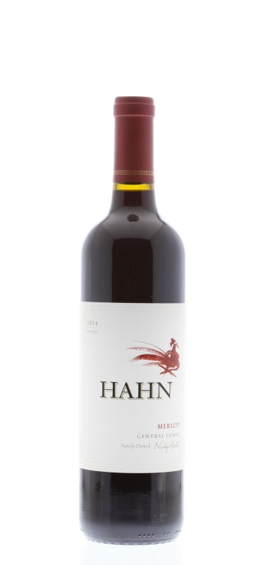 Hahn Founder's Merlot 2014 Front Bottle Shot