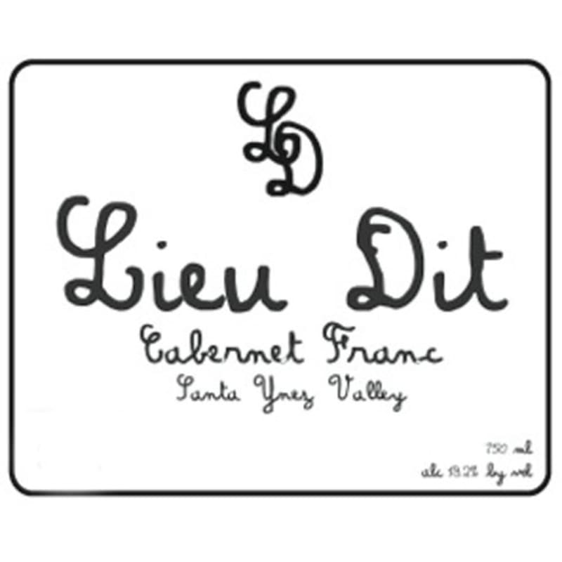 Lieu Dit Cabernet Franc 2014 Front Label