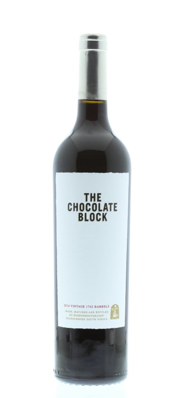 Boekenhoutskloof The Chocolate Block Red Blend 2014 Front Bottle Shot